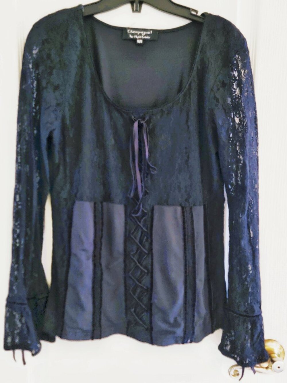 CHAMPAGNE GOTHIC STYLE TOP